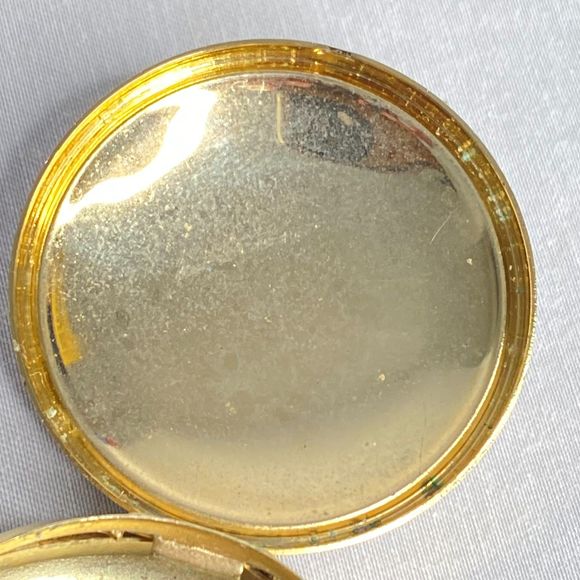 Butterfly Floral Cloisonne Metal Trinket Pill Box - Picture 7 of 9